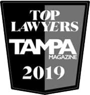Top Lawyers Winner Tampa Magazine 2019