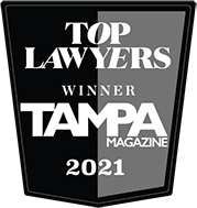 Top Lawyers Winner Tampa Magazine 2021